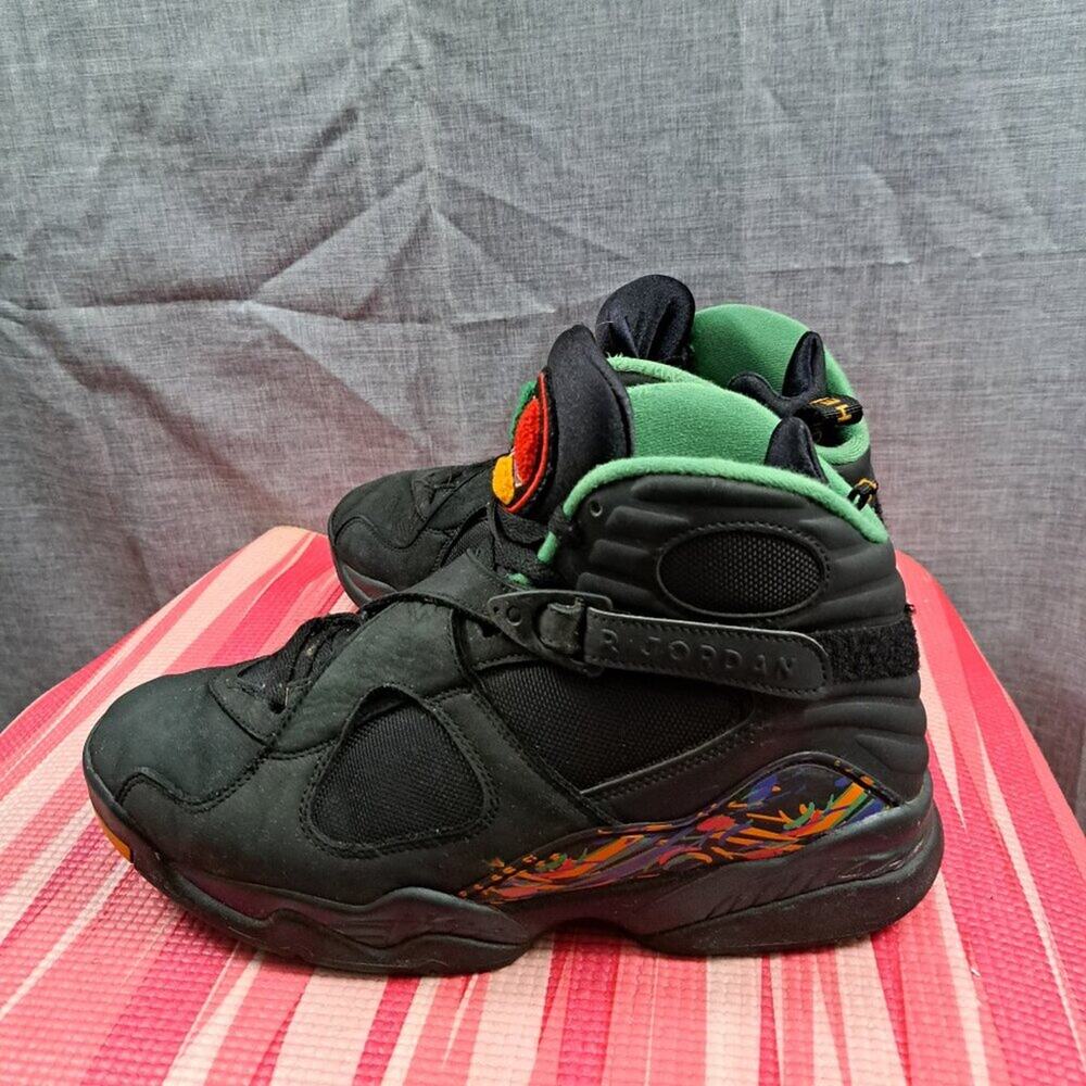 %Nike Air Jordan 8 Retro Tinker Jungle Air Raid Men' Sneakers Size 10.5 / AJ17